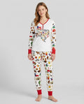 Texas Map Bamboo Women Pajama Set
