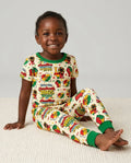 Juneteenth 1865 Because My Ancestors Weren't Free In 1776 Bamboo Two Piece Short Sleeve Pajama Set