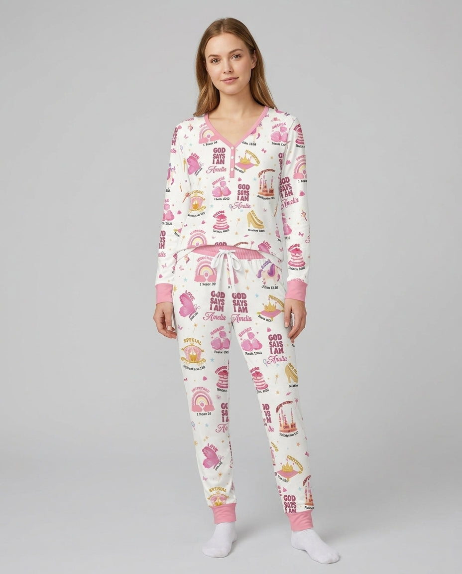 God Say I am Women's Pyjamas Set