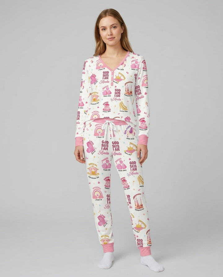 God Say I am Women's Pyjamas Set