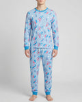 Infertility Awareness Blue and Pink Bamboo Men's Pajama Set