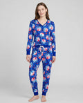 USA Disco Balls Bamboo Women Pajama Set