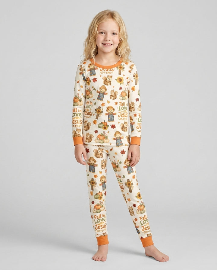 Template Bamboo Two Piece Long Sleeve Pyjamas Set