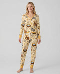 Nativity Christmas Holy Night Bamboo Women Pajama Set