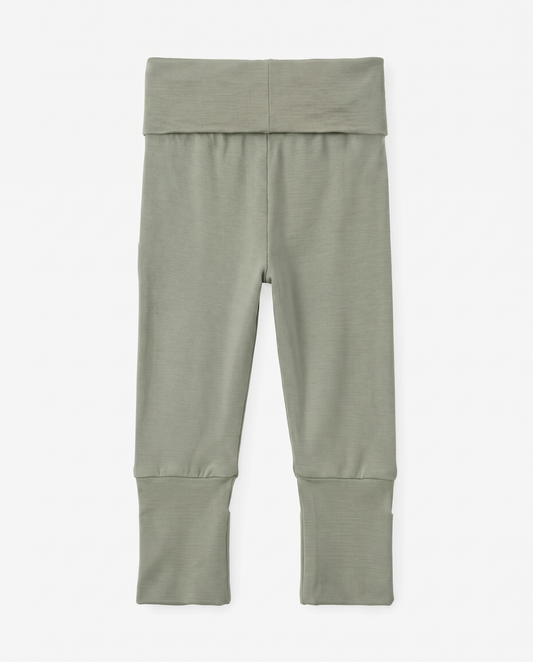 Solid Color Bamboo Fold Over Legging