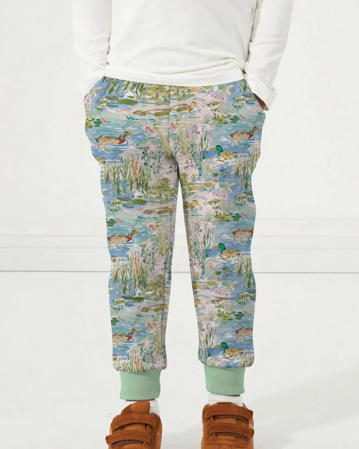 Watercolor Mallard Duck Bamboo Jogger