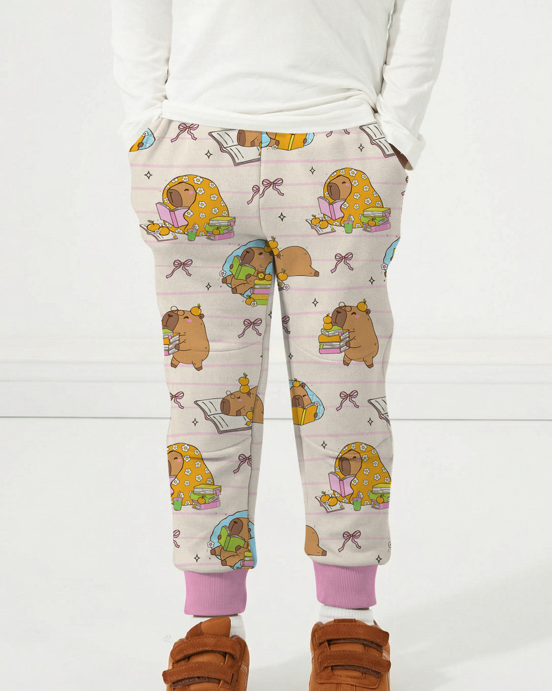 Sweet Study Capy Bamboo Jogger
