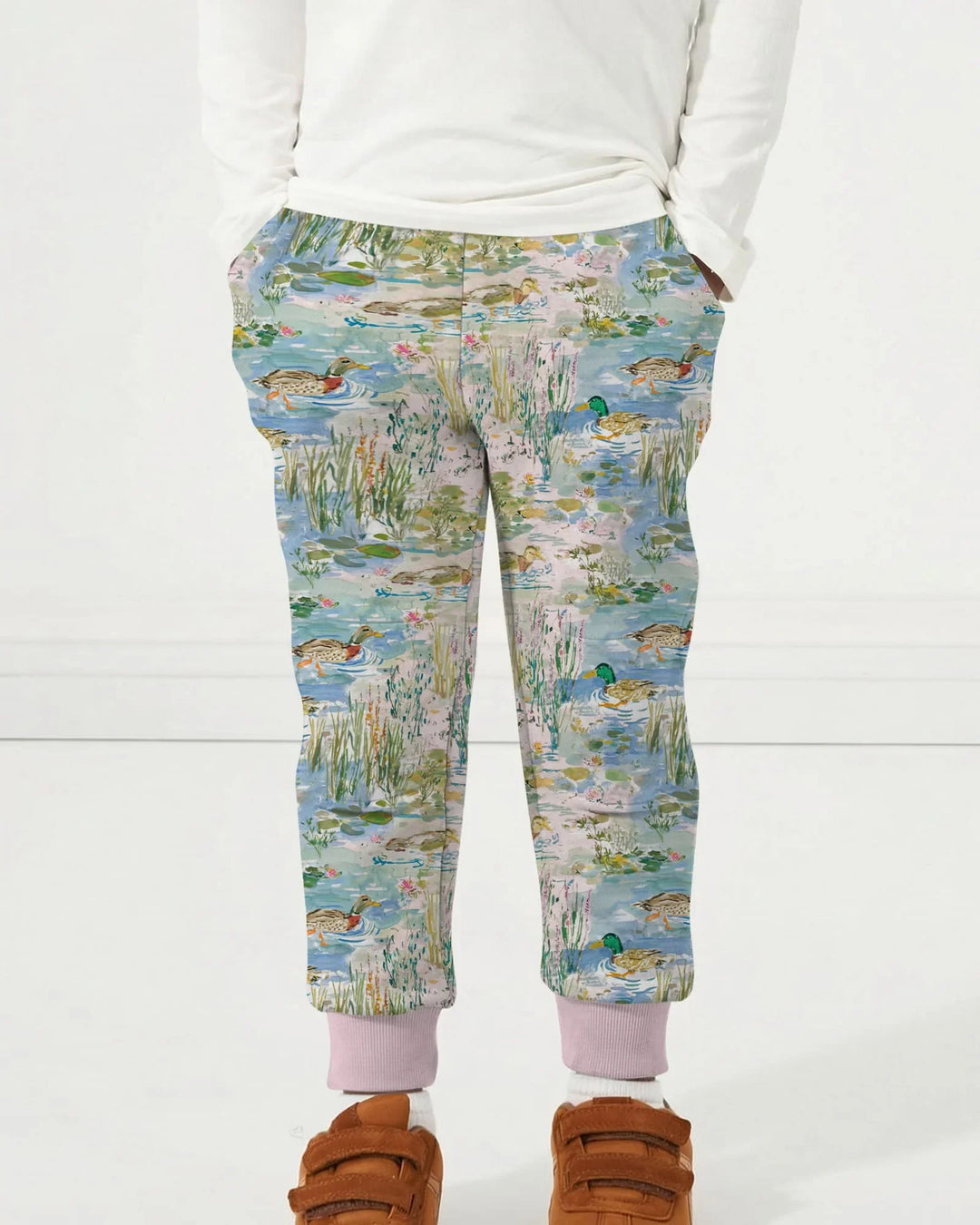 Watercolor Mallard Duck Bamboo Jogger