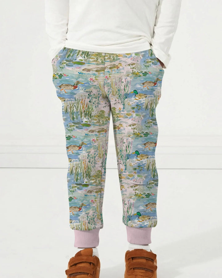 Watercolor Mallard Duck Bamboo Jogger