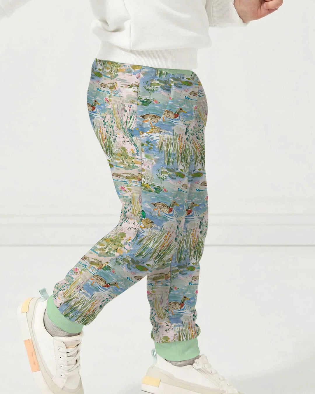 Watercolor Mallard Duck Bamboo Jogger