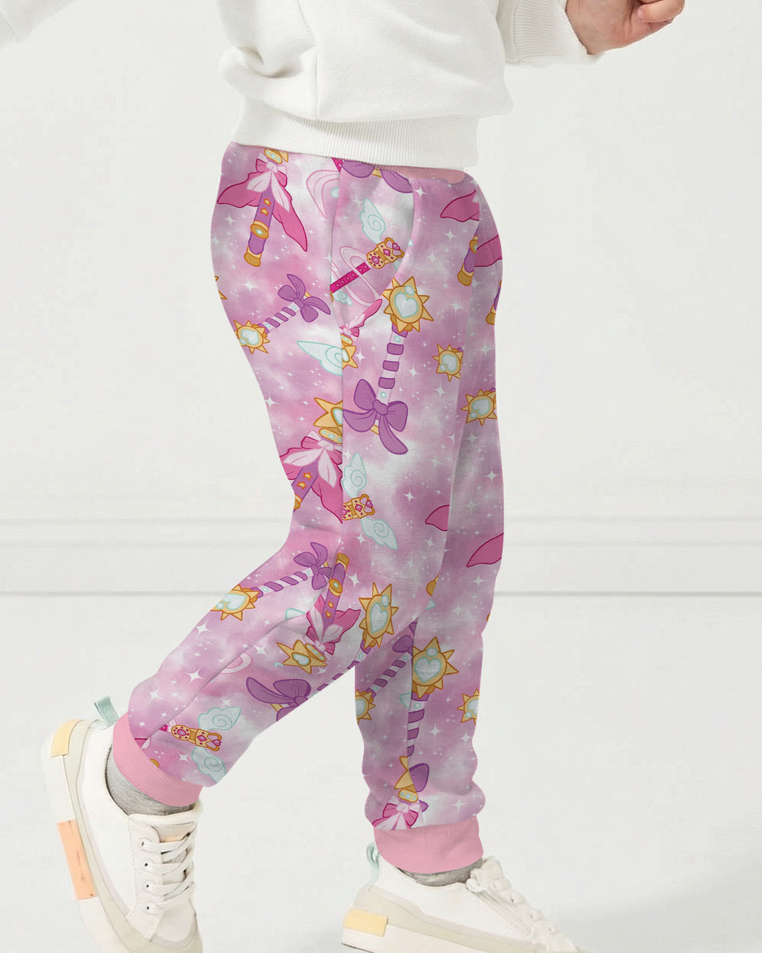 Kawaii Magical Girl Wand Bamboo Jogger