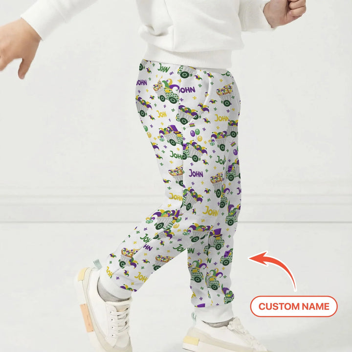 Mardi Gras Trucks Bamboo Jogger