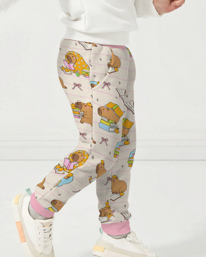 Sweet Study Capy Bamboo Jogger