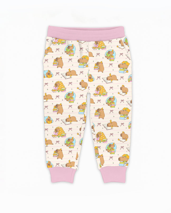 Sweet Study Capy Bamboo Jogger