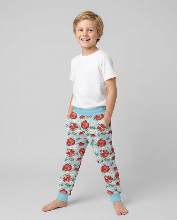 Pomegranate Garden Joy Family Matching Bamboo Jogger