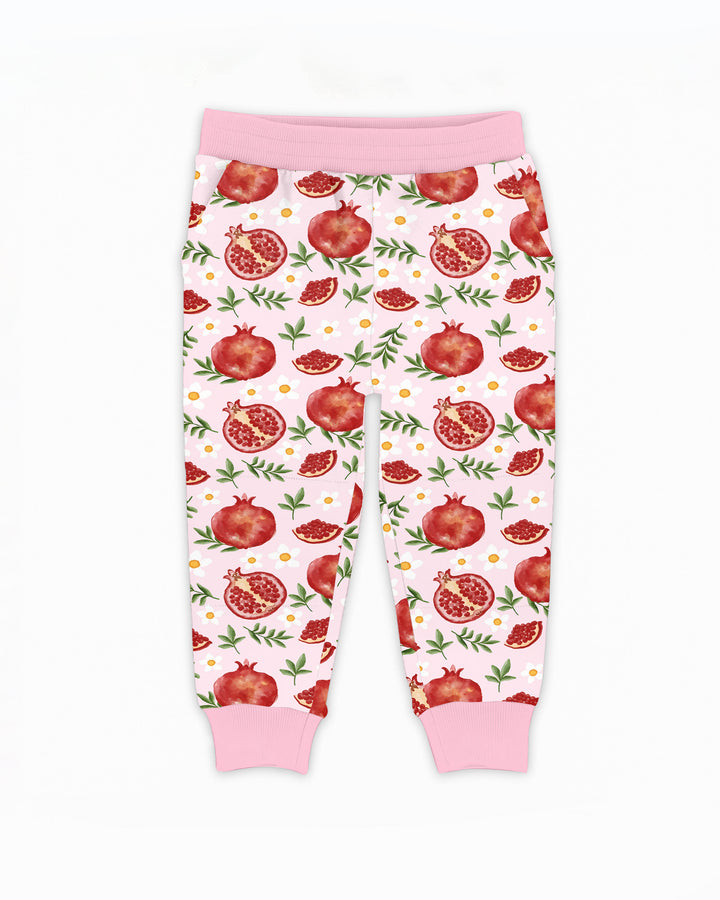 Pomegranate Garden Joy Family Matching Bamboo Jogger
