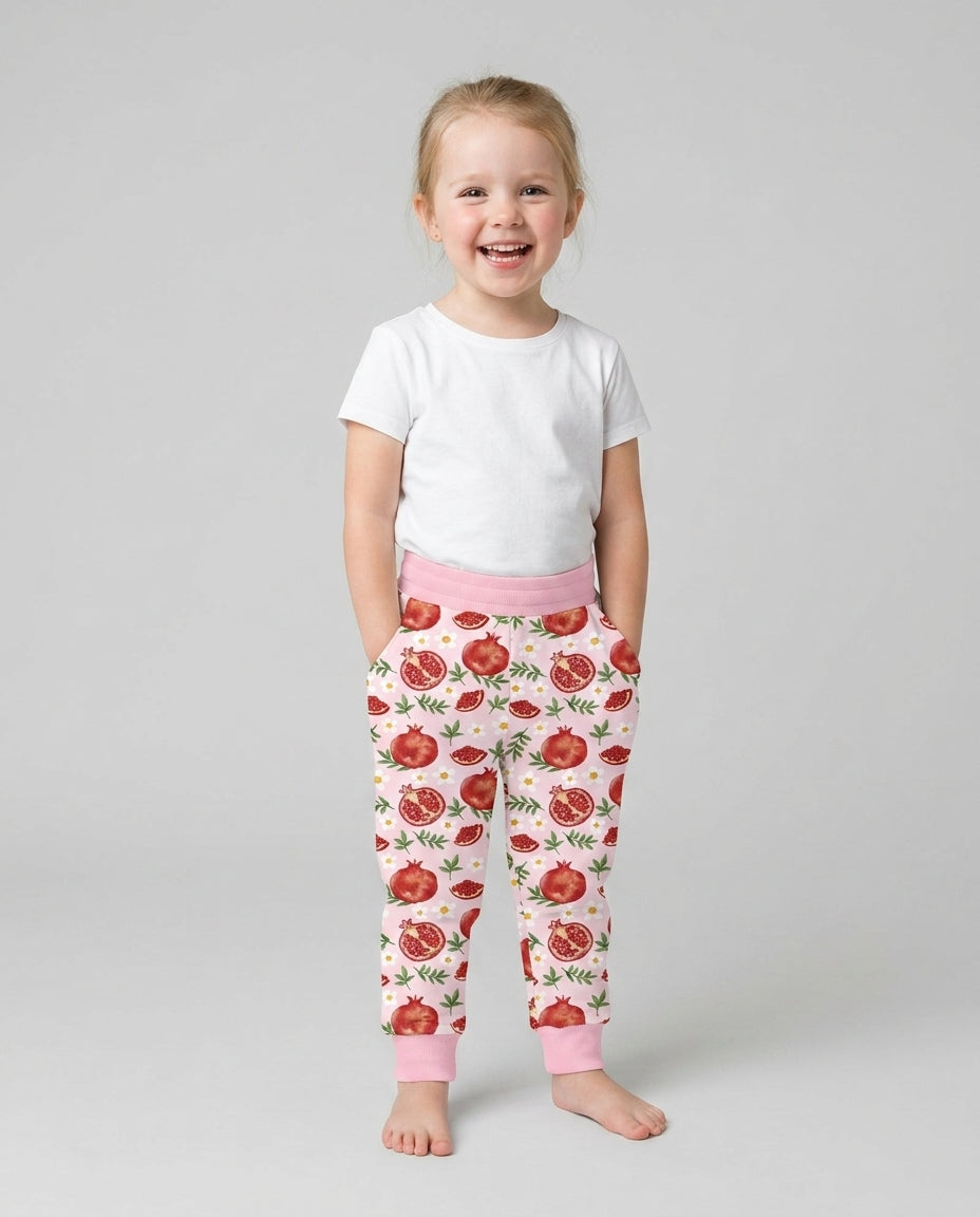 Pomegranate Garden Joy Family Matching Bamboo Jogger