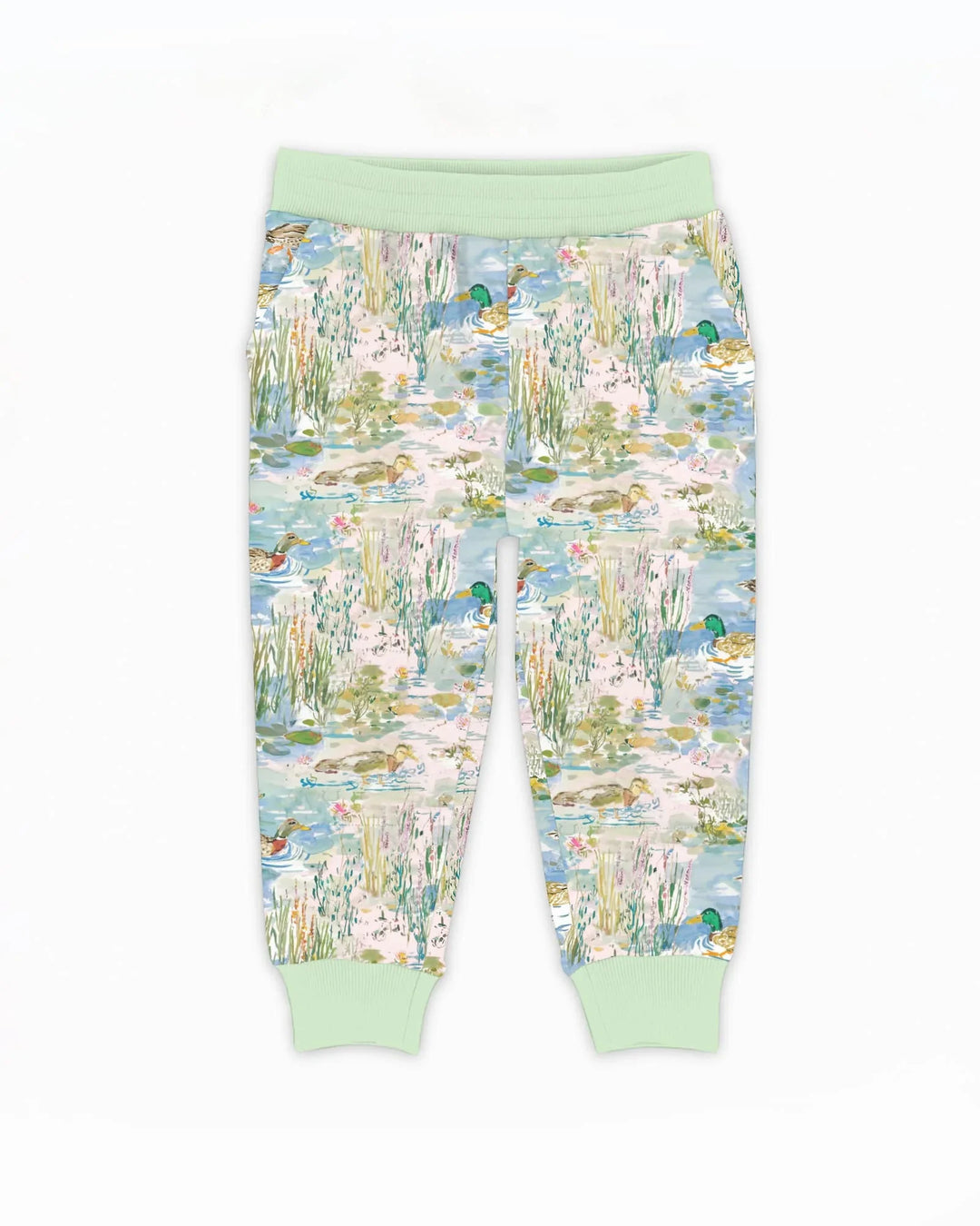Watercolor Mallard Duck Bamboo Jogger