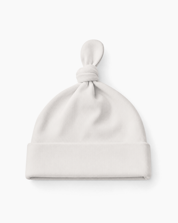 Solid Color Bamboo Knotted Hat