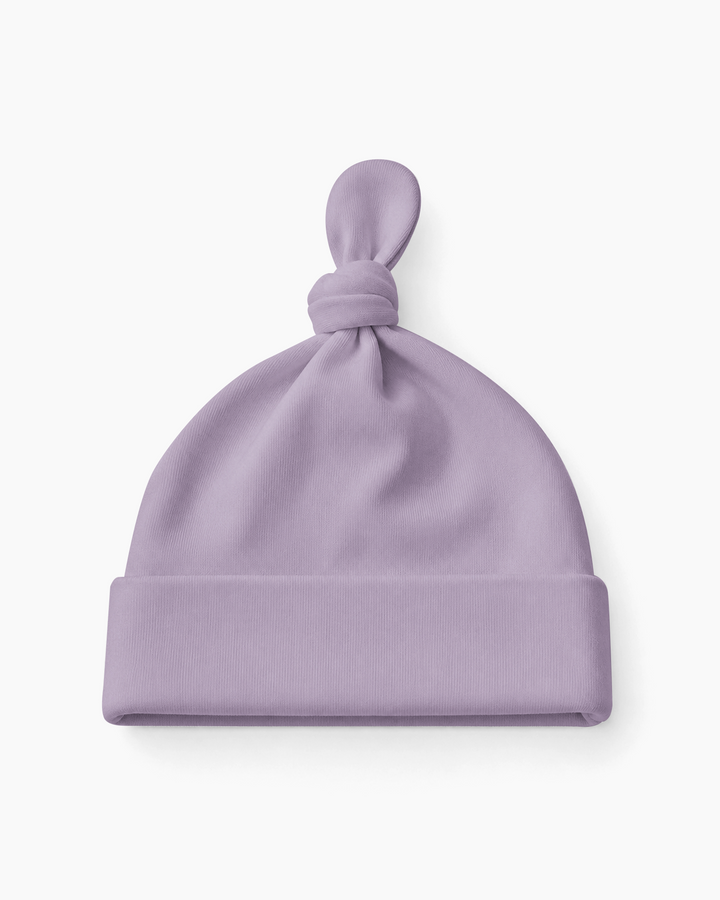 Solid Color Bamboo Knotted Hat