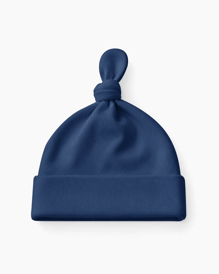 Solid Color Bamboo Knotted Hat