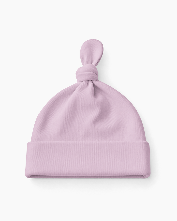 Solid Color Bamboo Knotted Hat