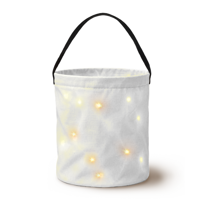 Personalized Halloween Dumpling Cute Character Led Light Bucket Bag