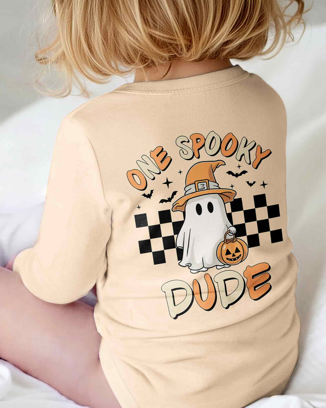 Personalized One Spooky Dude First Halloween Bamboo Bodysuit