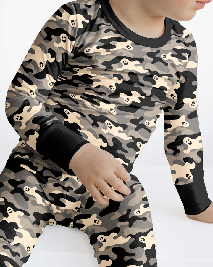 Template Bamboo Two Piece Long Sleeve Pyjamas Set