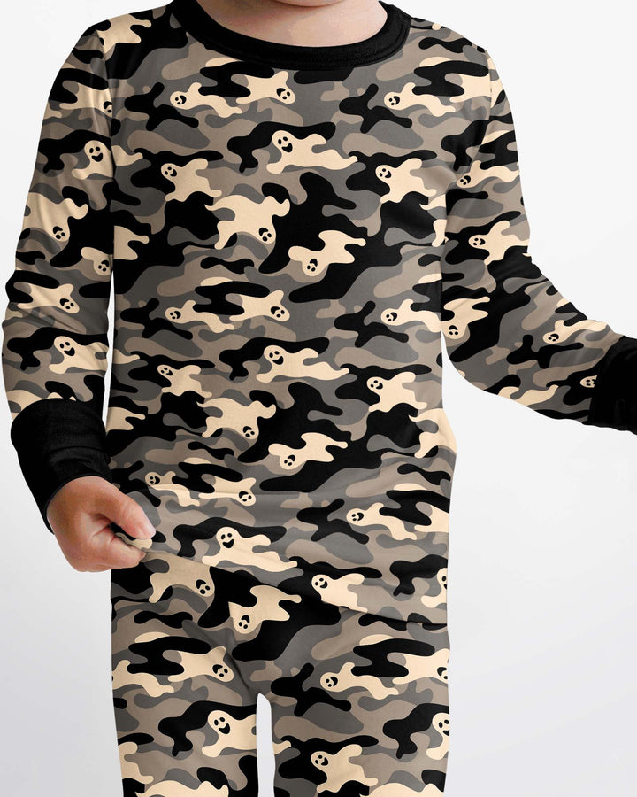 Template Bamboo Two Piece Long Sleeve Pyjamas Set