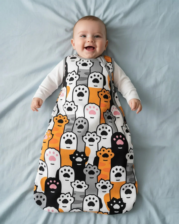 Little Paw Bamboo Sleep Bag