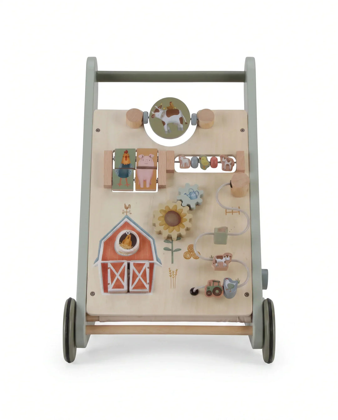 Happy Farm Wooden Activity Walker