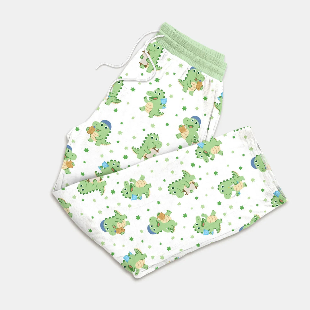 Shabbat Dinosaur Bamboo Men's Pajama Set