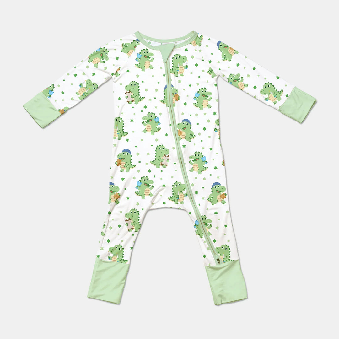 Shabbat Dinosaur Bamboo Convertible Zippy