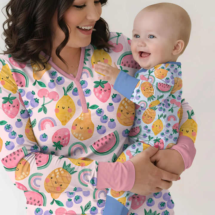 Fruitie Cuties Family Matching Bamboo Convertible Zippy