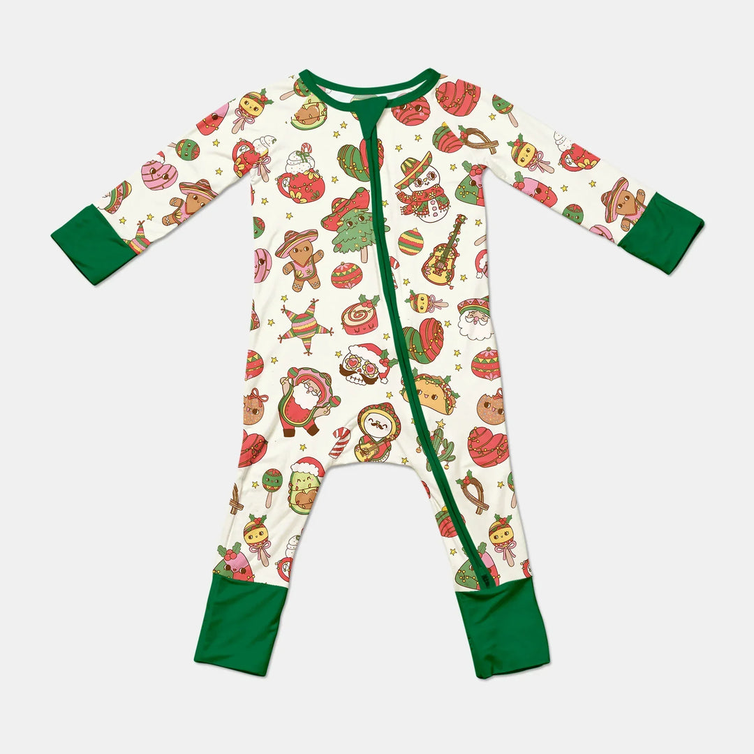 La Fiesta de Navidad Convertible Zippy , La Fiesta de Navidad Convertible Zippy - 0-3M / Green