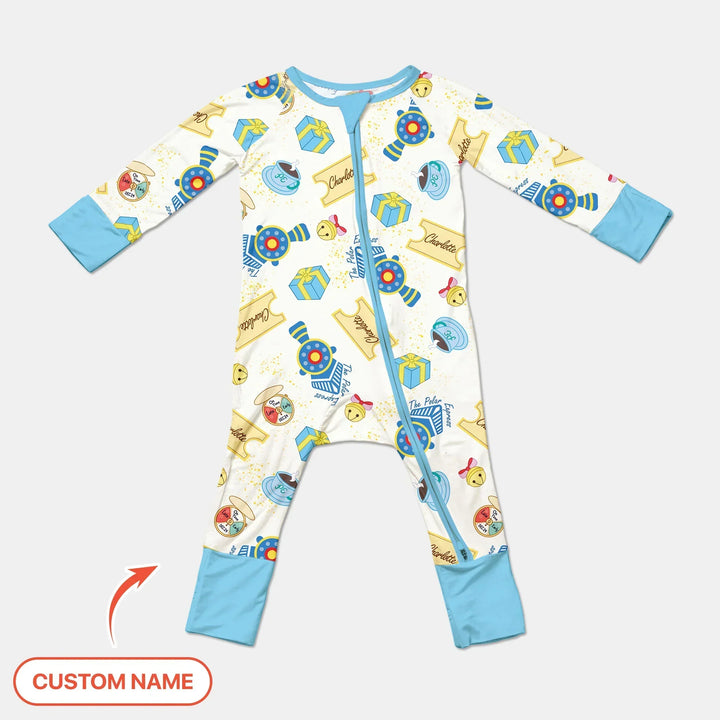 Express Train Christmas Bamboo Convertible Zippy