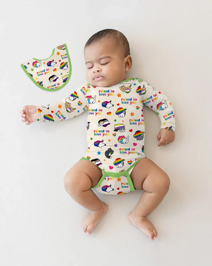 Rainbow Paws Family Matching Bamboo Bodysuit