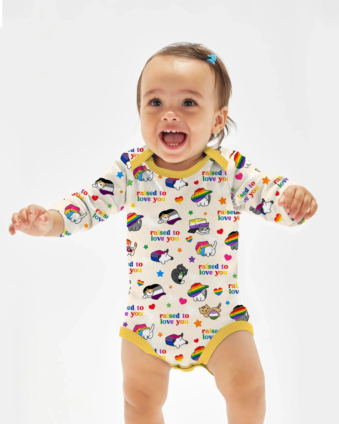 Rainbow Paws Family Matching Bamboo Bodysuit