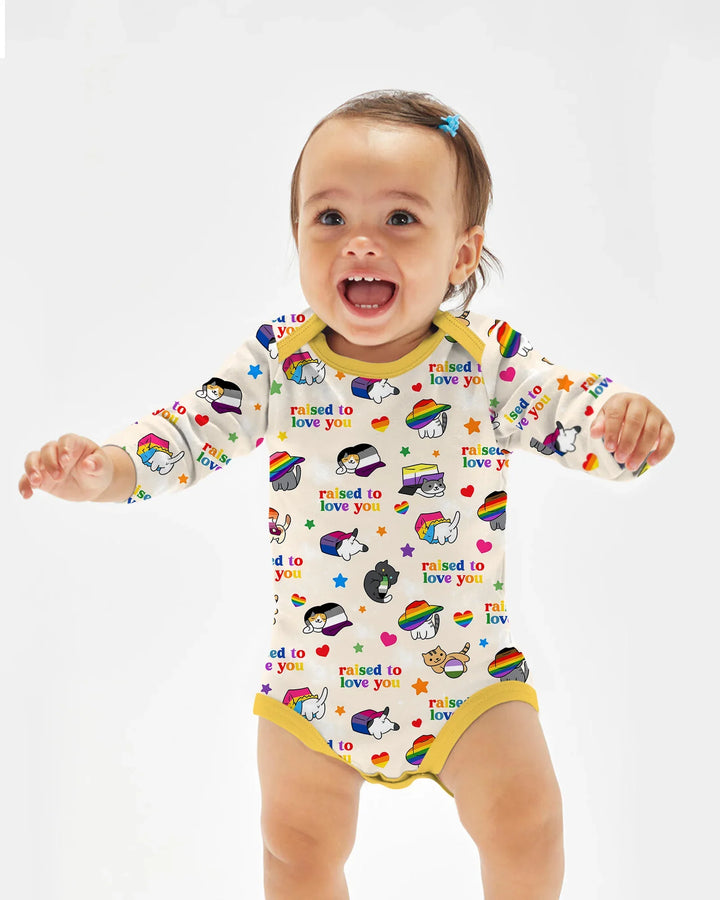 Rainbow Paws Family Matching Bamboo Bodysuit