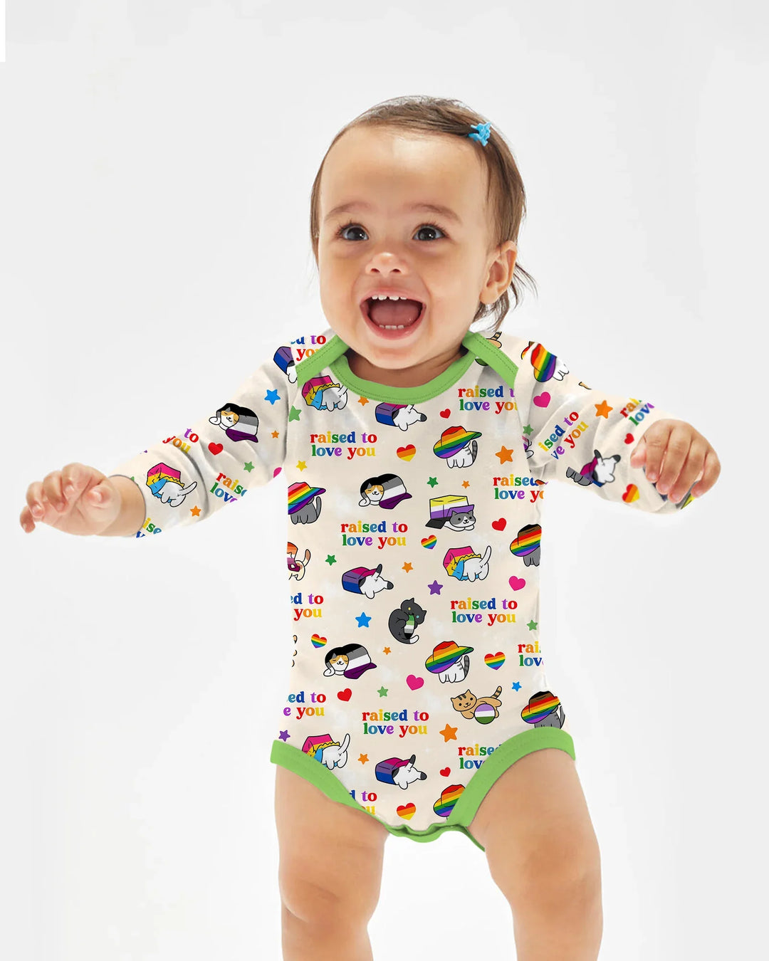 Rainbow Paws Family Matching Bamboo Bodysuit