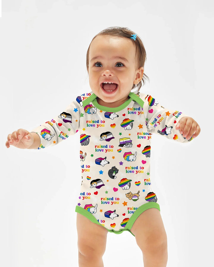 Rainbow Paws Family Matching Bamboo Bodysuit