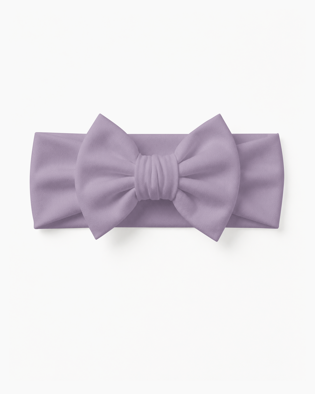 Solid Color Bamboo Luxe Bow Headband