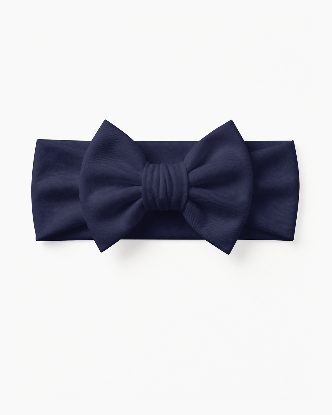 Solid Color Bamboo Luxe Bow Headband