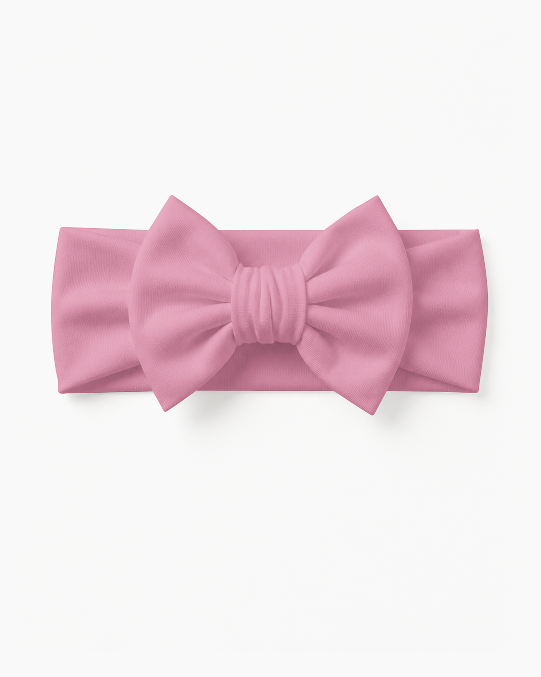 Solid Color Bamboo Luxe Bow Headband