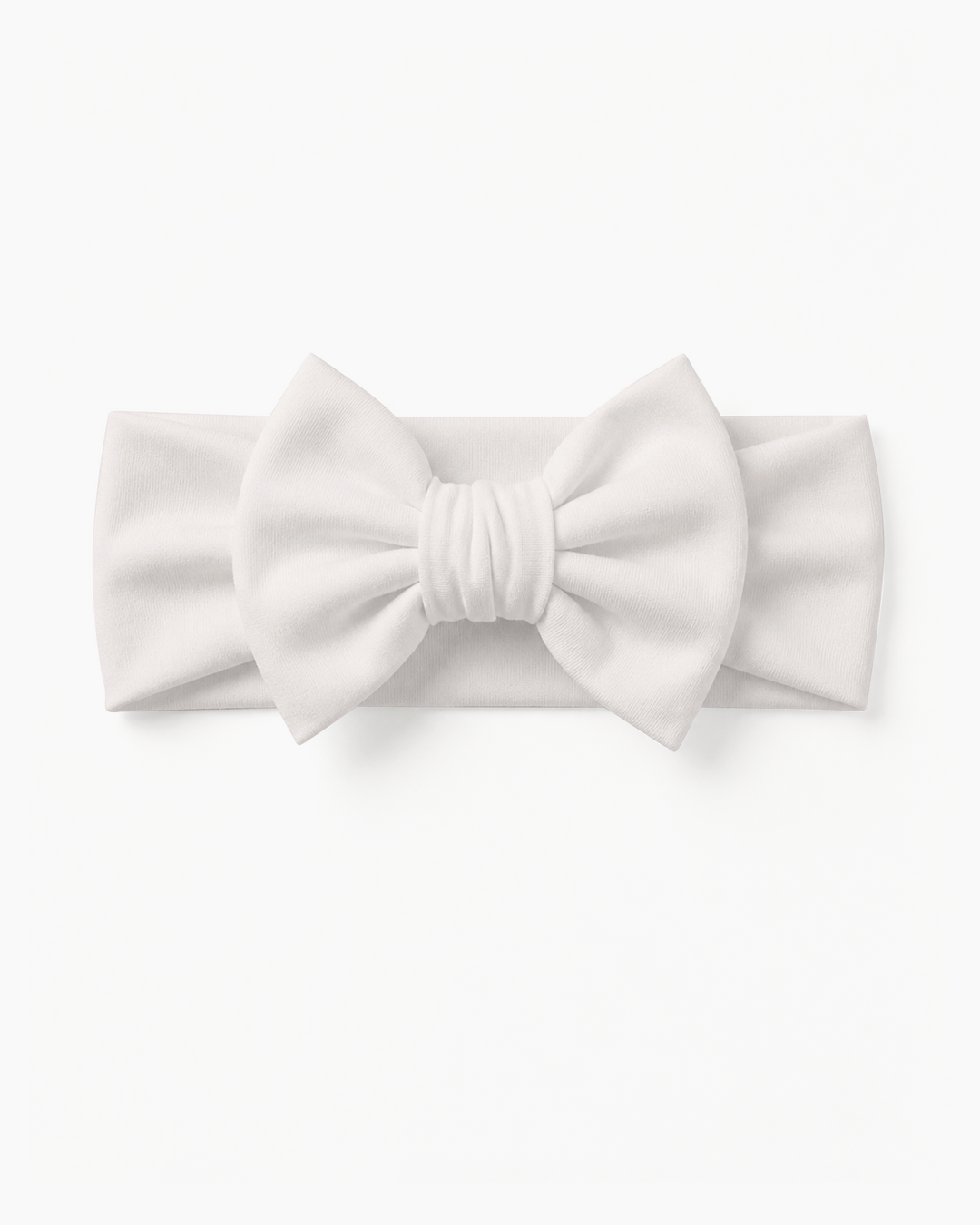Solid Color Bamboo Luxe Bow Headband