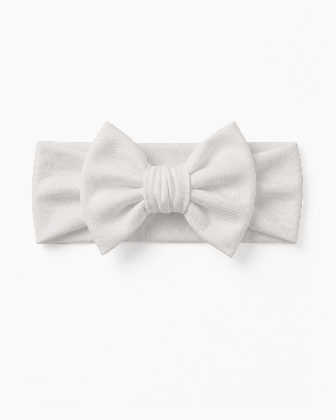 Solid Color Bamboo Luxe Bow Headband