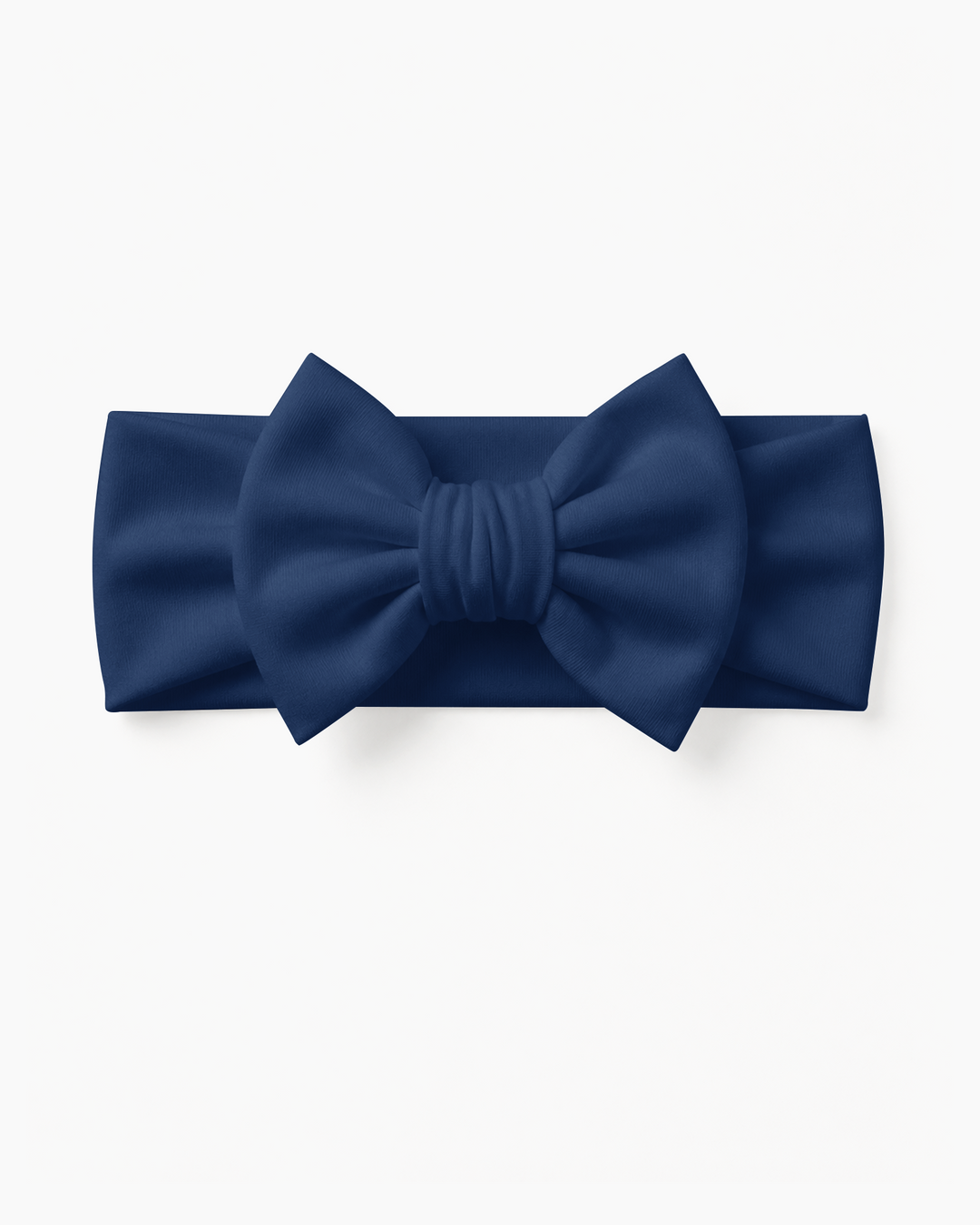 Solid Color Bamboo Luxe Bow Headband