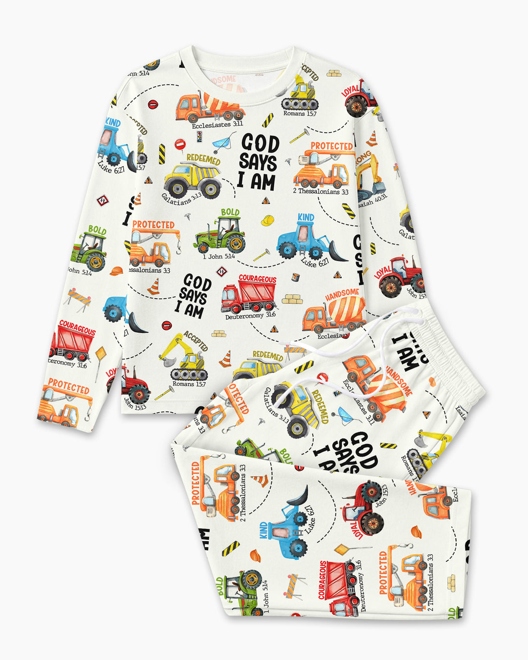 God Says I am Bamboo Men's Pyjamas Set