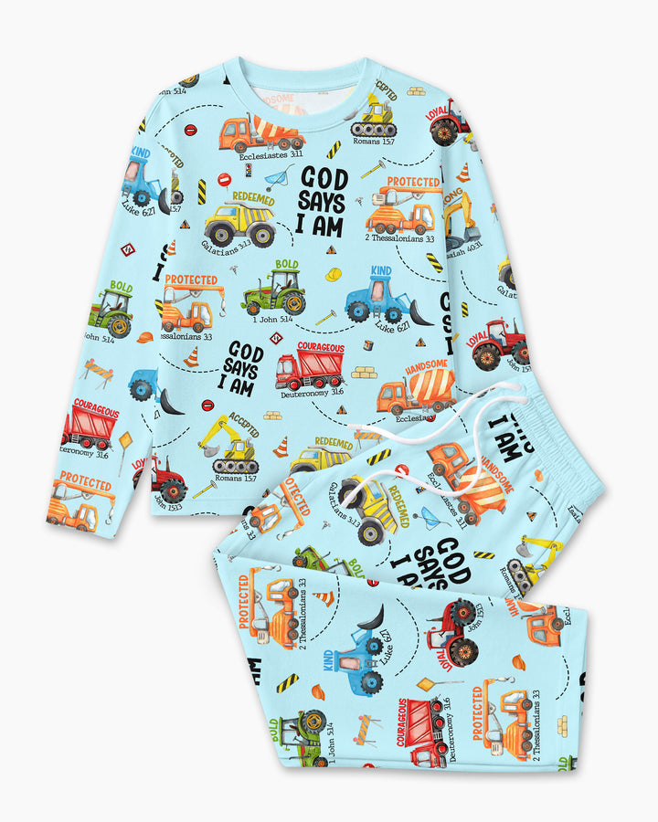 God Says I am Bamboo Men's Pyjamas Set